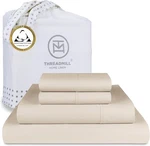 Threadmill Egyptian Cotton Full Size Sheet Set 100% Certified Beige. Fixed Price $69.99.