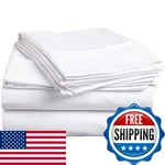 Superior Combed Cotton 300 Thread Count Deep-fitting Pocket Soft Smooth 4-PIECE. Fixed Price $99.29.