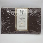 Wamsutta 300 Egyptian Sateen Queen Flat Sheet Mocha Brown 100% Cotton. Fixed Price $39.97.