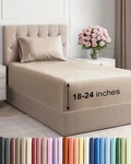 Sleep Cool All Night - Extra Deep Twin Sheet Set Cream. Fixed Price $59.99.