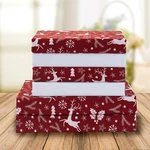 Elegant Comfort Holiday Printed 4-PIECE Sheet Set, 1500 Thread Count, Breatha.... Fixed Price $38.46.
