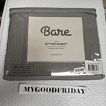 Twin Xl Fitted Sheet Premium 1800 Ultra-soft Microfiber Wrinkle Resist Grey. Fixed Price $11.99.