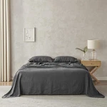 Natural Home Linen Sheet Set (charcoal) - King. Fixed Price $328.51.
