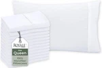 Royale Linens Grey Pillowcase - Queen 20" Bed Cover 1800 Brushed. Fixed Price $24.69.