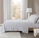 Beautyrest 4 Piece Oversized Cotton Flannel Deep Pocket Sheet Set Queen King Bed. Fixed Price $52.99.