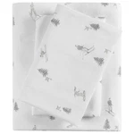 Sleep Philosophy Flannel Sheets Full Size - 100% Cotton Skiers 4PC. Fixed Price $124.99.