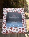 Cuddl Duds Heavyweight Flannel Queen Cotton Sheet Set Autumn/fall Moody Leaves. Fixed Price $54.95.