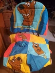 Vintage New 1999 Scooby Doo Face 2PC Twin Fitted Sheet Pillowcase Hanna Barbera. Fixed Price $19.99.