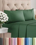 King Size 4 Piece Set - Comfy Breathable & Cooling Hotel Luxur.... Fixed Price $94.98.