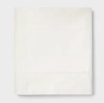 Nwt Threshold Full Performance Flat Sheet Silky Soft Sateen Sour Cream 400 AV1. Fixed Price $15.99.
