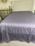 Charisma King Flat Sheet Light Purple 100% Egyptian Cotton Luxurious Smooth. Fixed Price $18.00.