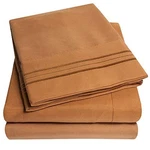 1500 Supreme Collection California King Sheet Sets Mocha Brown - Luxury Hotel. Fixed Price $35.09.