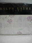Ralph Lauren Solange White Lavender Floral Fitted Sheet - King. Fixed Price $199.99.
