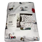 Peanuts Twin Sheet 3 Piece Set By Berkshire Co. Snoopy & Woodstock Nwt Free Ship. Fixed Price $37.99.