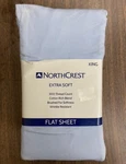 Northcrest Extra Soft 300 Tc Cotton Rich Blend Tan King Flat Sheet. Fixed Price $29.99.
