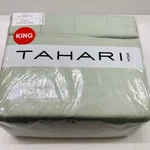6 Pc Tahari Home King Sheet Set Sage Green New. Fixed Price $85.53.