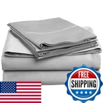 Superior Combed Cotton 300 Thread Count Deep-fitting Pocket Soft Smooth 3-PIECE. Fixed Price $64.35.