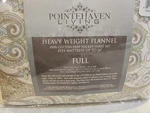 Pointehaven Heavy Weight Flannel Full Deep Pocket Sheet Set.. Fixed Price $19.99.