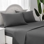 Ilavande Grey Sheets Set,super Soft Microfiber Bed QUEEN(4PC), Darkgray. Fixed Price $35.99.