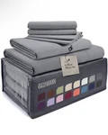 Belador Silky Soft Set - Luxury 6 Piece For Queen Size Bed, Sec. Fixed Price $24.99.