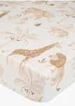 Crane Baby Cotton Sateen Fitted Crib Sheet Animals Neutral Nwt. Fixed Price $21.00.