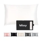 Blissy Silk Pillowcase 100% Pure Mulberry 22 Momme 6A High-grade Fib.... Fixed Price $91.74.