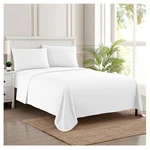 Size Sheets - Breathable Luxury Bed With Full Elastic King, White. Fixed Price $37.99.