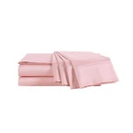 Wellbeing By Sunham Blush 300 Thread Count 4 Pc. Sheet Set Cal King. Fixed Price $32.00.