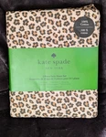 Kate Spade Sheet Set Leopard Animal Print Twin 3 Piece Fitted Flat Pillow Case. Fixed Price $42.99.