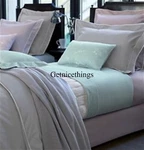 Nwt Yves Delorme Serenity Queen Flat Sheet 94X110" Lavender Purple White Piping. Fixed Price $175.00.