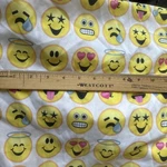 Emojination Twin Flat & Fitted Sheet 100% Polyester Pink Yellow White Set. Fixed Price $19.99.