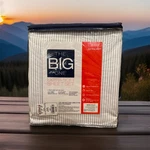 The Big One Queen Sheet Set Extra Soft Gray Stripe 4PC New Kohls Bedding. Fixed Price $29.99.