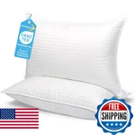 Cozsinoor Queen Bed Pillows Set Of 2 Breathable Hotel Quality Down Alternative M. Fixed Price $47.28.