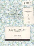 Laura Ashley Queen Sheet Set Taylor Blue Floral 4PC Cottage Chic Farmhouse Green. Fixed Price $63.99.