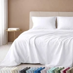 California Design Den Sheet Set - Luxury 600 Queen, 01 Bright White. Fixed Price $103.88.