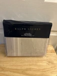 Nip Ralph Lauren Corso Campania Stripe Queen Flat Sheet. Fixed Price $84.59.