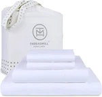 Ultra Luxury 100% Supima Cotton King Sheets Set - 1200 Tc, Deep Pocket White. Fixed Price $350.99.