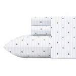 Queen Printed Pattern Percale Cotton Sheet Set Bumble Bee - Poppy &. Fixed Price $24.99.