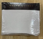 Ralph Lauren Home Noble Estate Carlton Jacquard White King Fitted Sheet. Fixed Price $245.00.