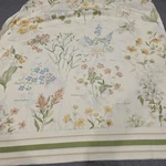 Jcpenney Botanical Full Flat Sheet Percale Floral Geranium Aster Violet Poppy. Fixed Price $20.98.