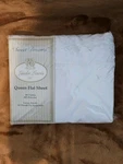 Queen Flat Sheet By "sweet Dreams" Linda Lewis Ltd. Luxury Percale Usa. Fixed Price $28.05.