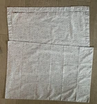 Boll Branch Standard Pillow Cases, One With Pocket Zipped. Fixed Price $45.00.