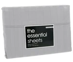 Bloomingdales Essentials Organic Dobby Stripe Sheet Cal King 4 Piece Set T8502. Fixed Price $140.00.