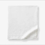 Legends Hotel Premium Breathable Washed Linen Solid Flat Bed Sheet , King/cal. Fixed Price $59.90.
