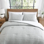 Tahari Home - Comforter Set Lightweight Bedding Matching Pillow Shams Chic Room. Fixed Price $190.21.