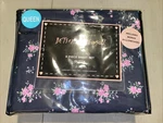 Betsey Johnson Queen Sheet Set 6 Pieces Bouquet Ditsy Black Pink Floral Nwt. Fixed Price $54.99.
