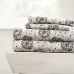 4PC Soft Bed Sheet Premium Set Kaycie Gray. Fixed Price $55.99.