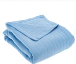 Northern Nights, 100% Micro Cotton Blanket, Twin Size 66" X 90", Chambray Blue. Fixed Price $34.98.