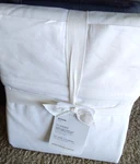 Nwt Pottery Barn Classic 400 Thread Count King Sheet Set Organic Cotton White. Fixed Price $162.99.