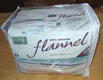 Jcp Home Collection 100% Cotton Flannel Sheets Deeper POCKETS-NIP-$49.99-NICE. Fixed Price $77.00.